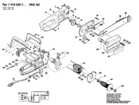 Bosch 0 603 220 042 PKE 30 Diy Chain Saw 230 V / GB Spare Parts PKE30